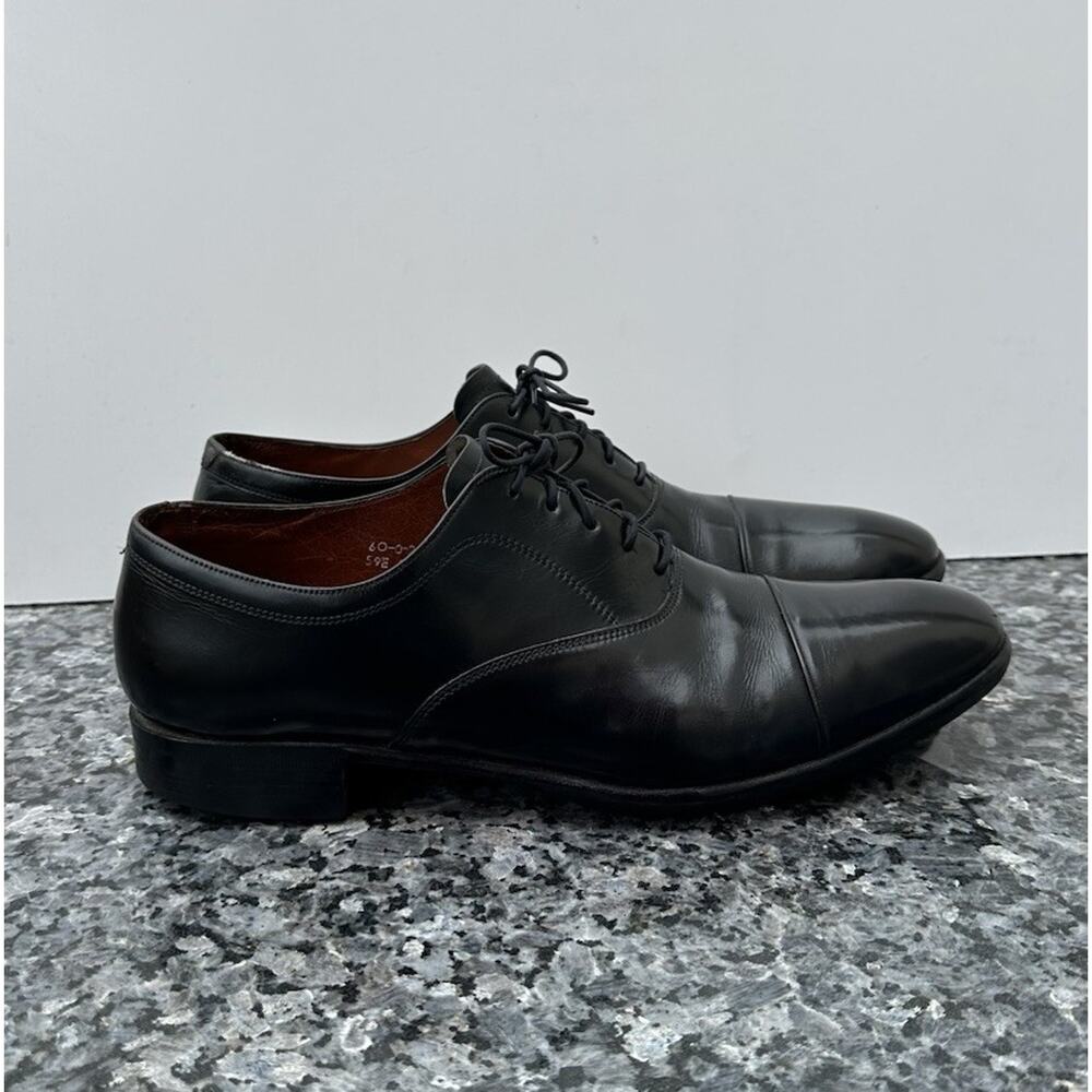 Barker Novas Black Leather Dress Shoes Men’s Size 9